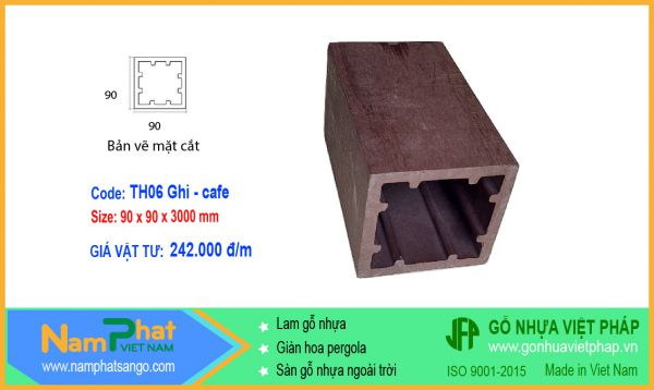 Thanh lam hộp TH06 90x90mm