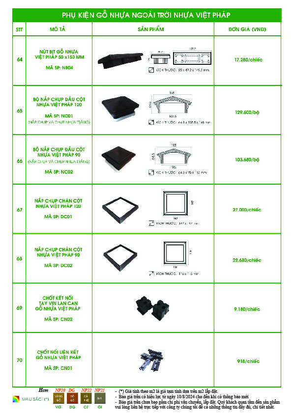 bang gia Go Nhua Viet Phap t82024-09