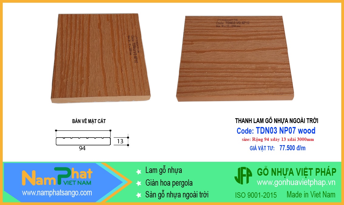 Thanh-lam-hàng-rào-TDN03- màu-wood
